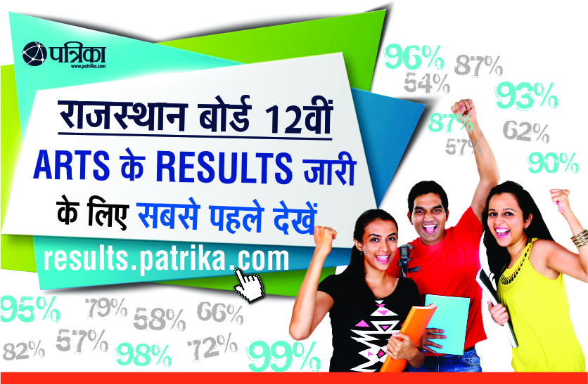 Rajasthan RBSE 12th Arts Result 