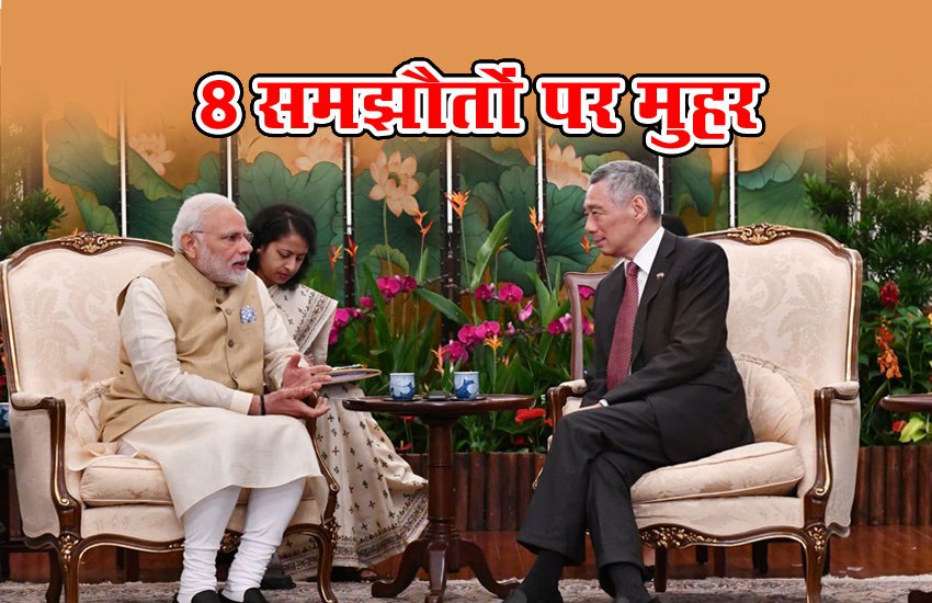 modi in Singapore