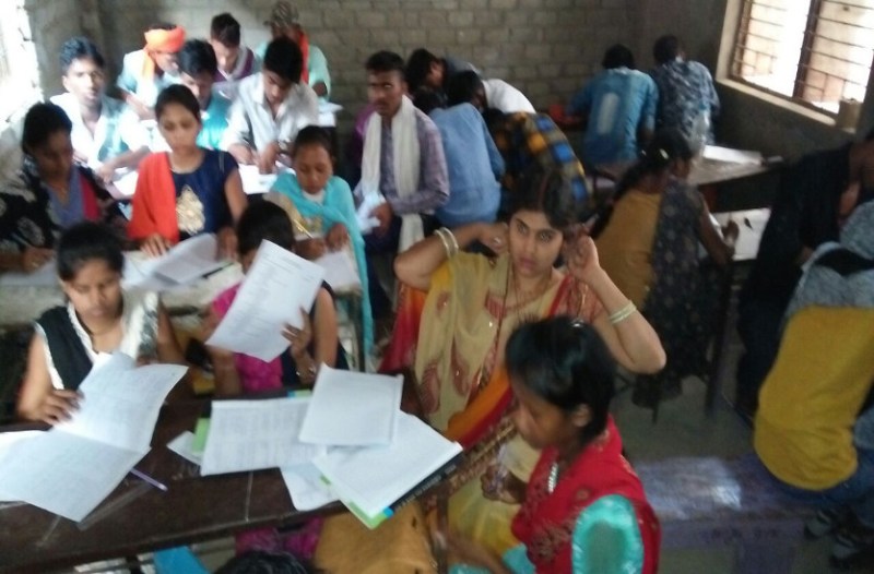 Cheating in PGDCA exam