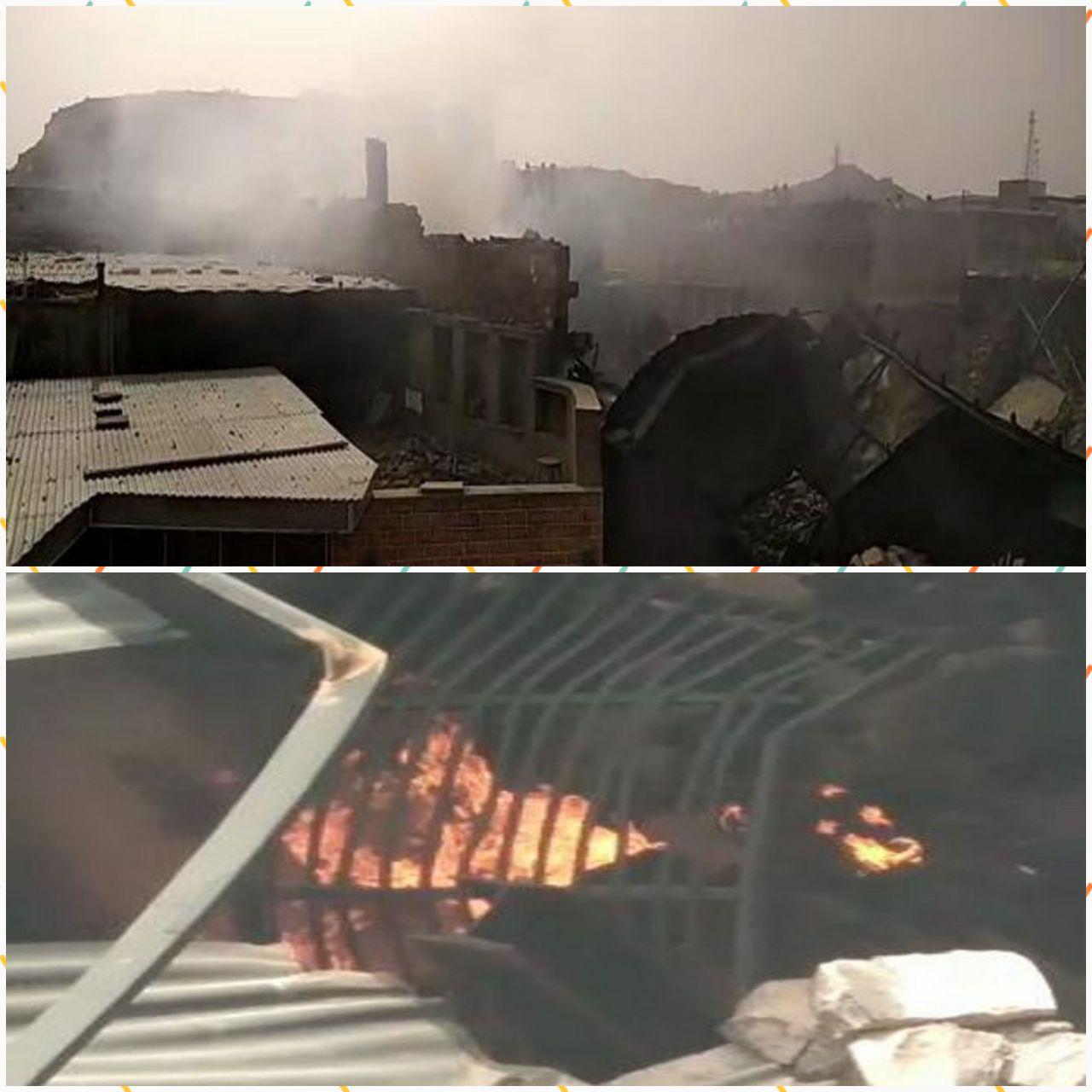 Jodhpur,jodhpur news,Jodhpur Hindi news,jodhpur latest news,fire in Plastic warehouse,fire in plastic godown,horrific fire,Horrific fire in Plastic warehouse,fire in jodhpur,