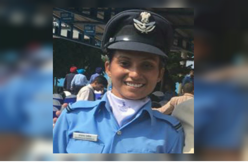 IAF flying officer Akanksha Dadhich From Laxmangarh Sikar Rajasthan