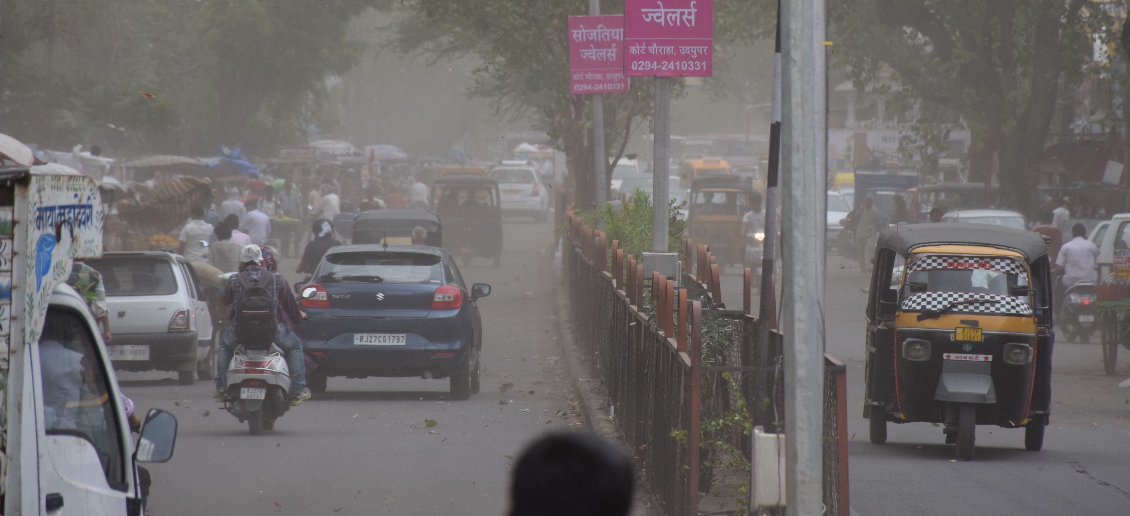 udaipur weather, rain in udaipur