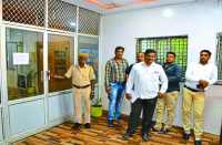 UIT stop entry of visitors in bhilwara