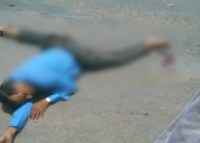 Dead body of lab technicion