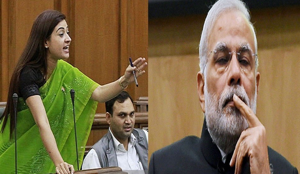 alka lamba attack on pm modi