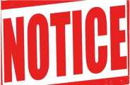 Notice to Principal in bhilwara
