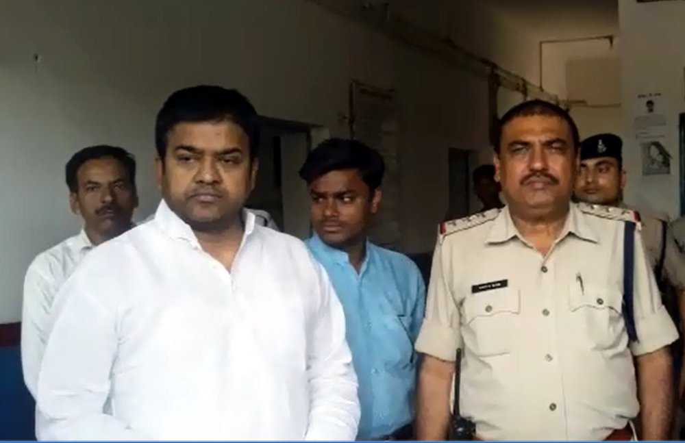 Shambhu Charan Dubey Arrested in satna police