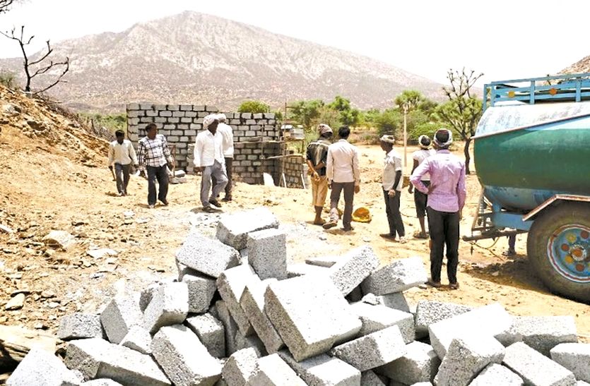 encroachment on govt land in udaipurwati jhunjhunu