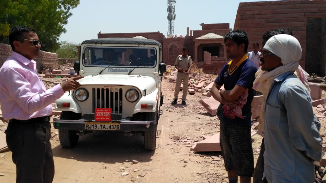 jodhpur news,illegal work,jda news,Enforcement Actions,