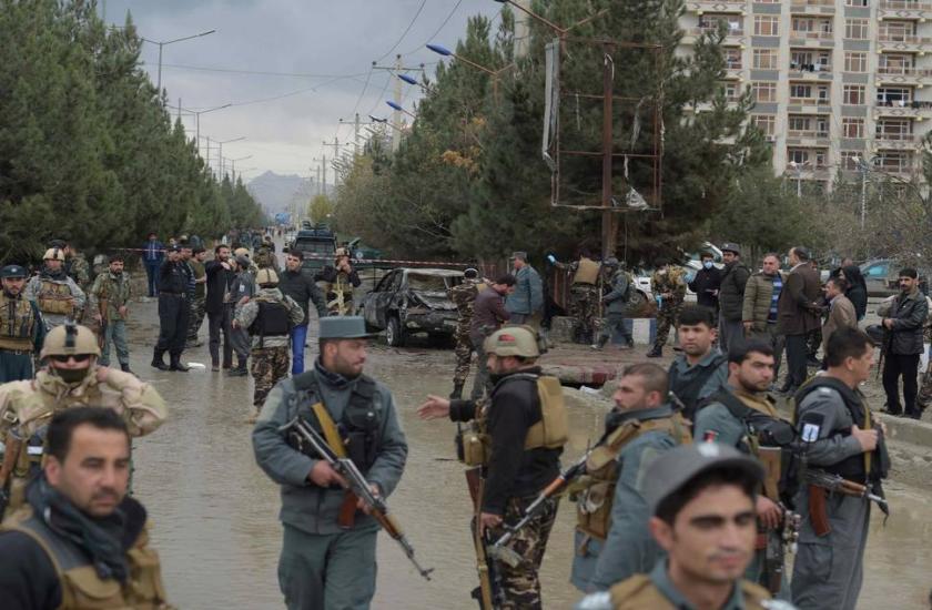 terrorist attack in kabul targeting gathering of afghan clerics