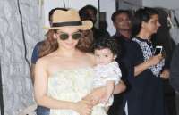 kangana ranaut with nephew prithvi latest photos