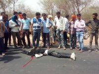 High speed roadways bus crushes young man