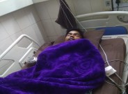 Attack on BJP Supporter 