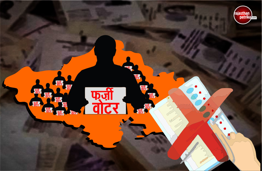 rajasthan fake voters congress bjp