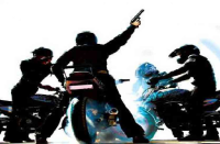 robbery on gun point 