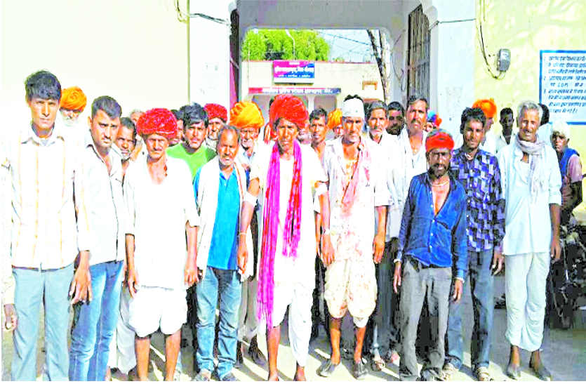 Illegal gravel mining in bhilwara