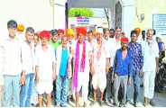 Illegal gravel mining in bhilwara