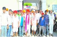 Illegal gravel mining in bhilwara