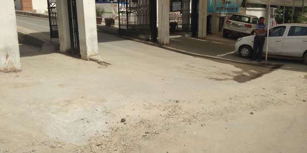 sewerage and road work in udaipur, collector house udaipur