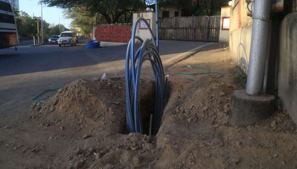 sewerage and road work in udaipur, collector house udaipur