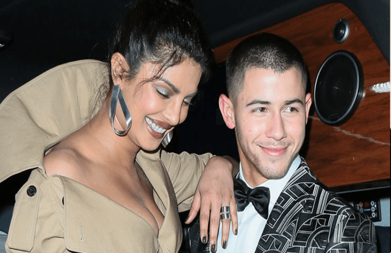 priyanka and Nick Jonas