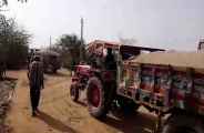 Road accident in bhilwara