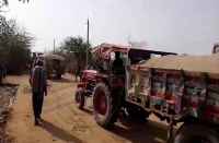 Road accident in bhilwara