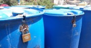 someone lock water tanks that's why people facing water supply problem
