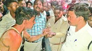 man attack on traffic police at sevashram chauraha udaipur