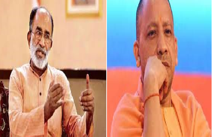 Union Minister KJ Alphonse and CM Yogi Adityanath