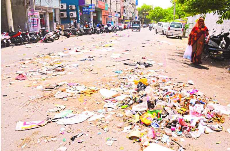 sweeper strike in bhilwara