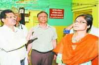 Collector of district hospital visits in bhilwara