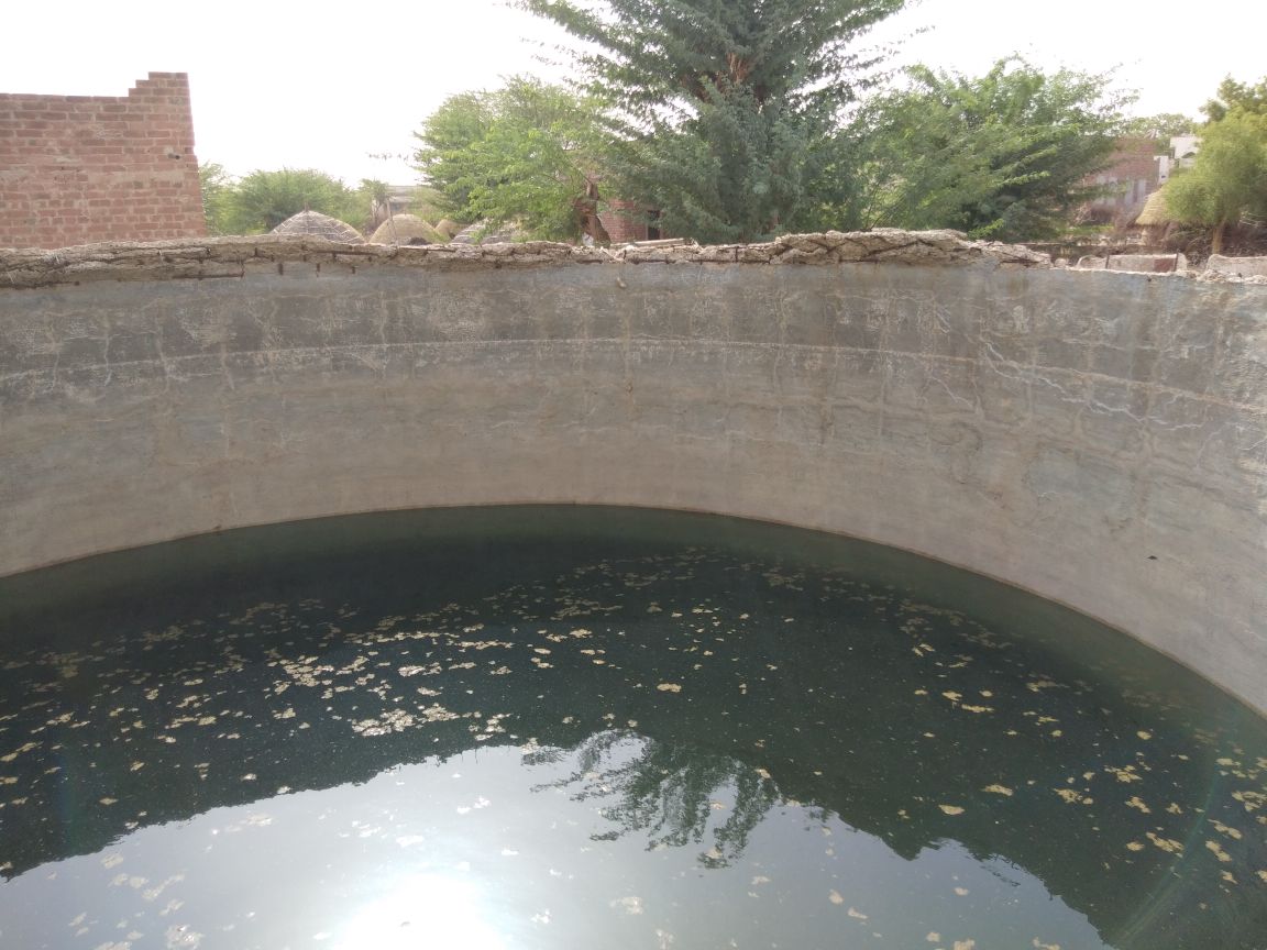 water tank broken