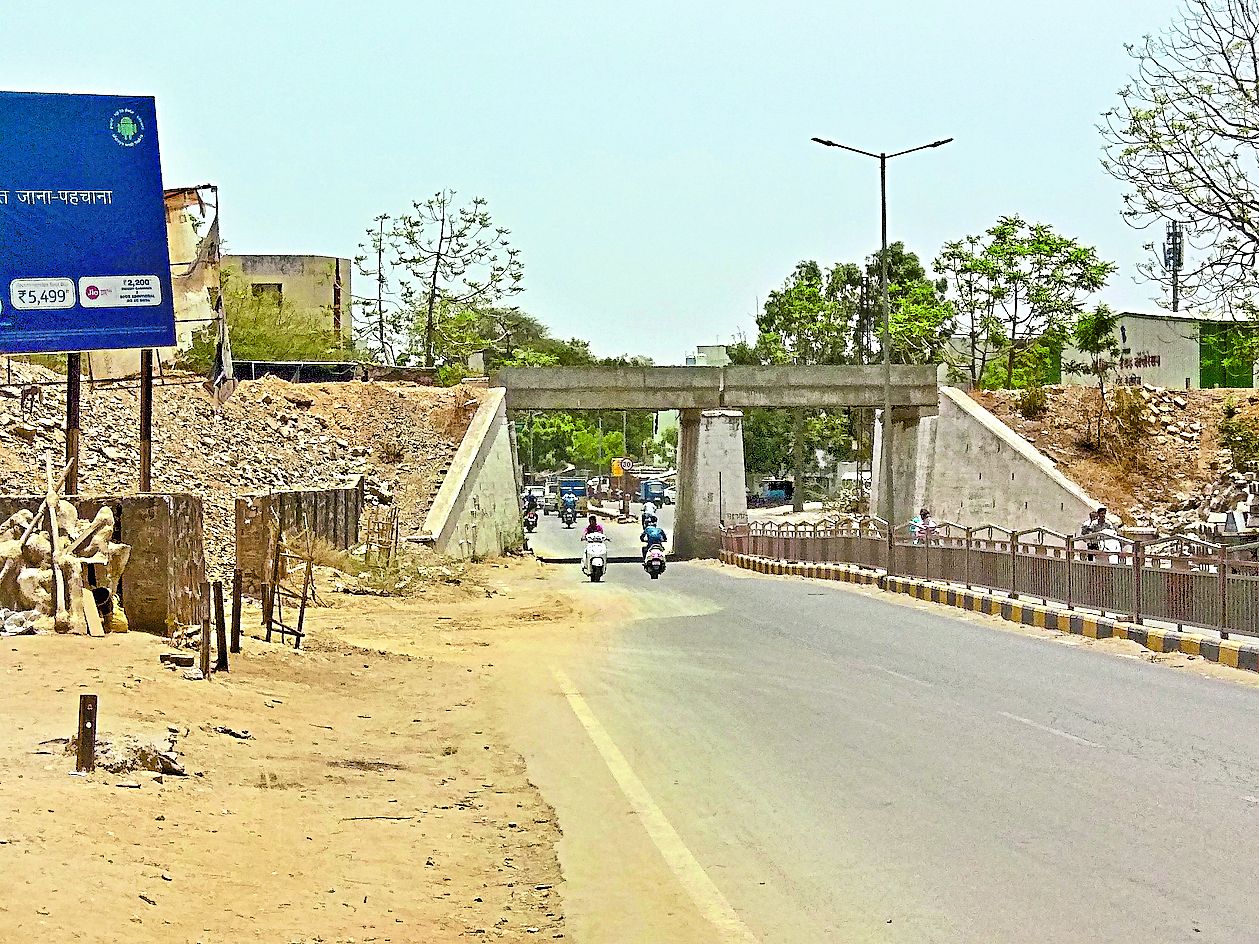 road construction work in udaipur