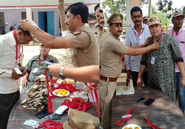 Peace Committee meeting for police mitra in Satrikh Thana Barabanki
