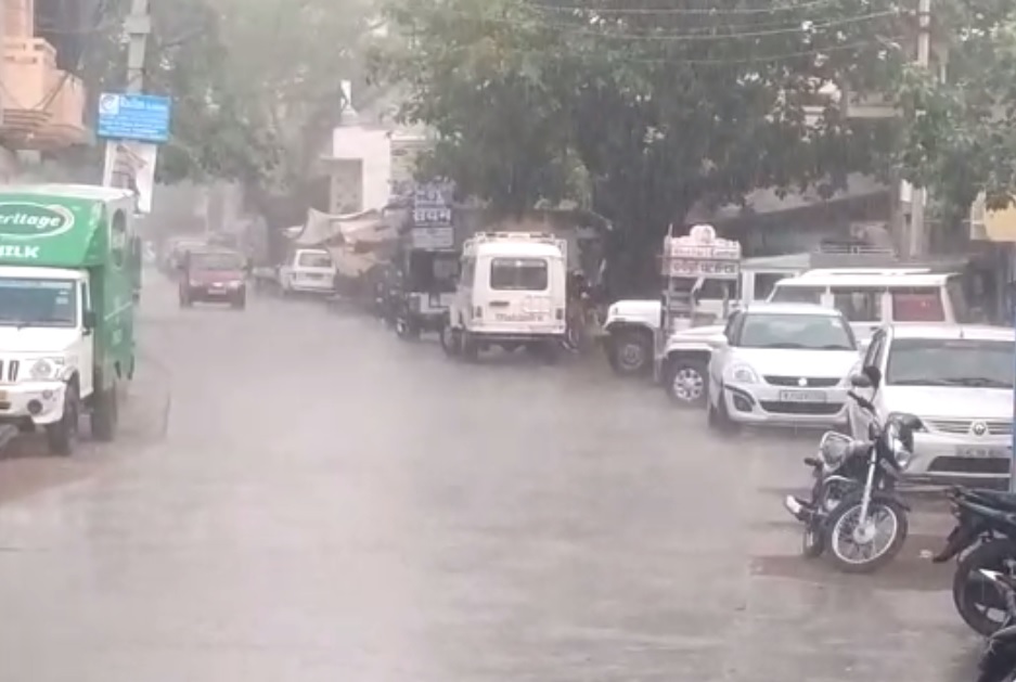 rain in sharimadhopur sikar