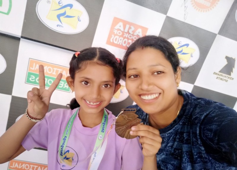 Shreya and her mother