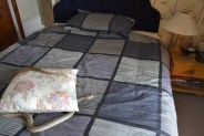 snake on bed