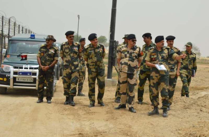 BSF IG Paliwal visit in border area