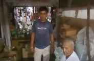 stealing few steps from the police checkpost in bhilwara