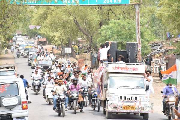 hardik patel satna visit kafila news in hindi