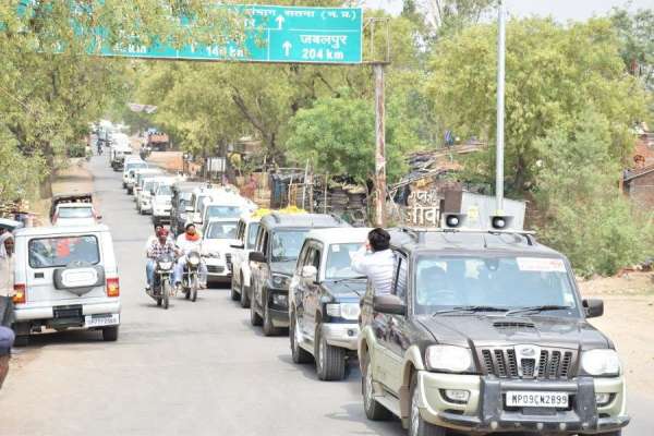 hardik patel satna visit kafila news in hindi