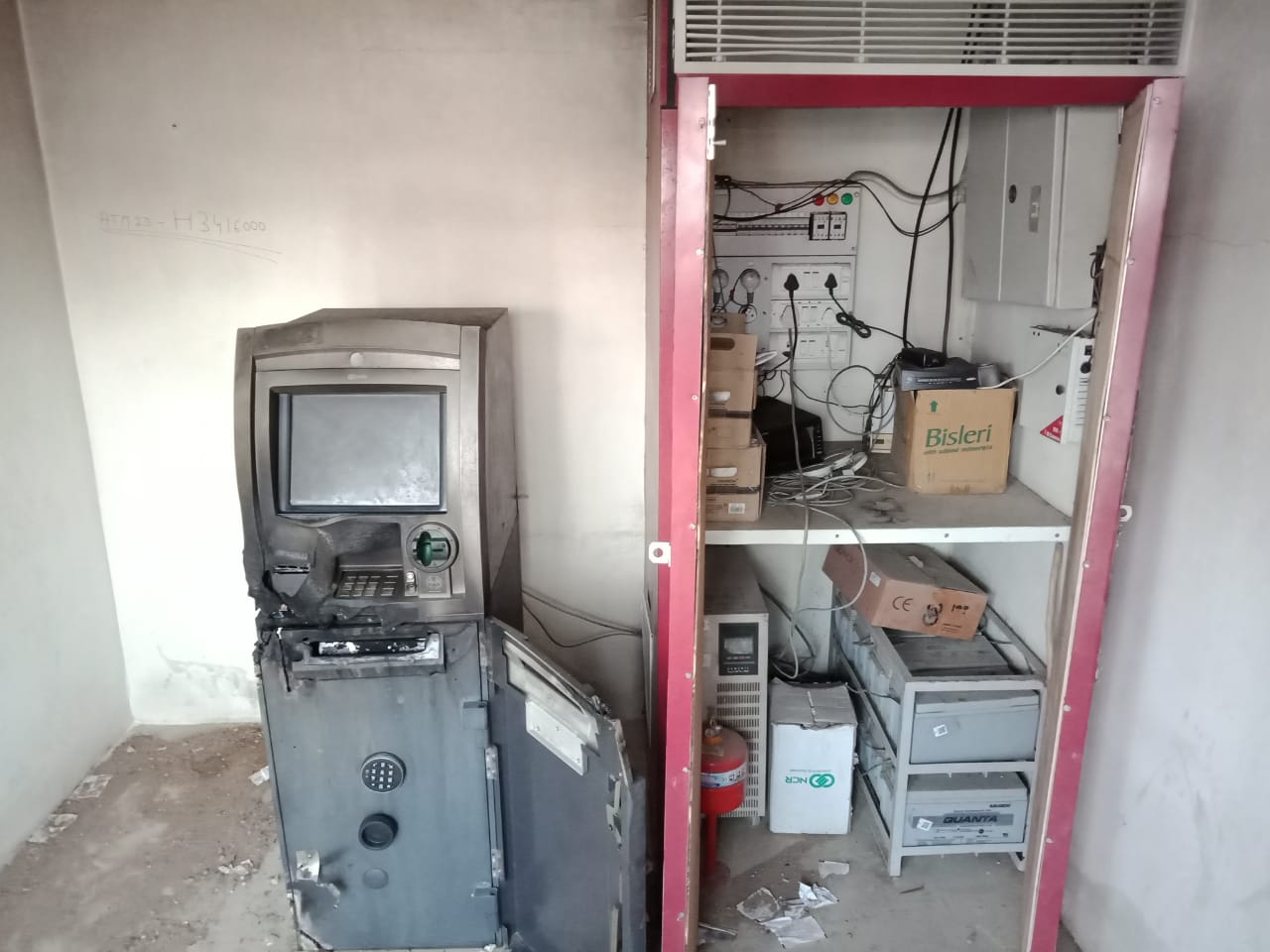 ATM loot in ajmer