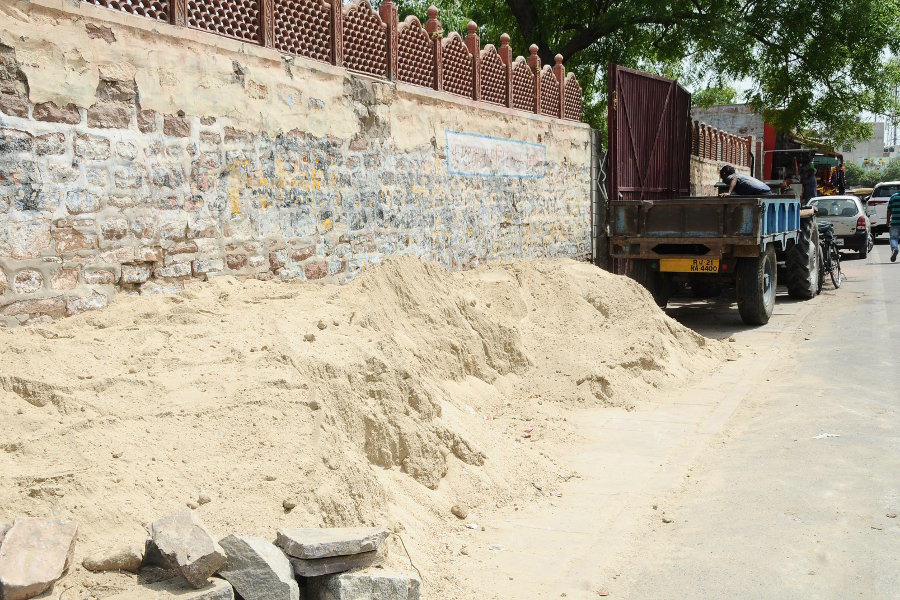 gravel distribution in jodhpur
