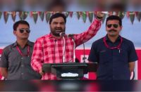 Hanuman Beniwal Sikar rally