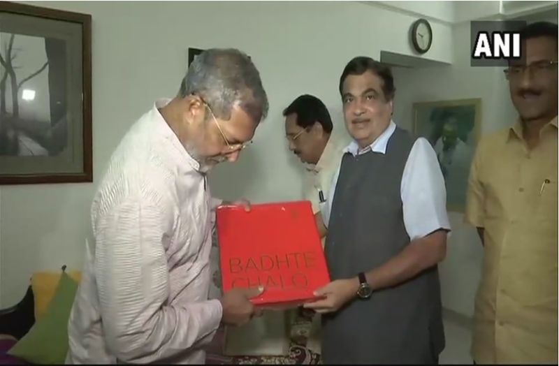 nana patekar and nitin gadakri