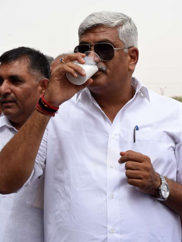 Minister Gajendra Singh Shekhawat in Bikaner
