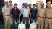 Police arrested five people due to beat Family member Etawah UP news