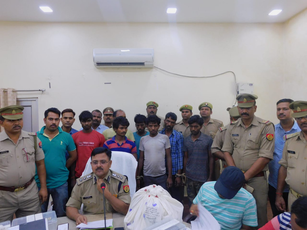 Police arrested 7 criminals in Barabanki UP crime news