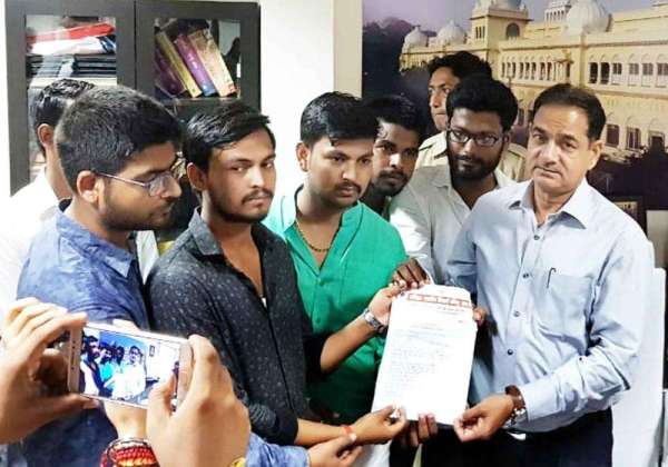 Protest against fee hike